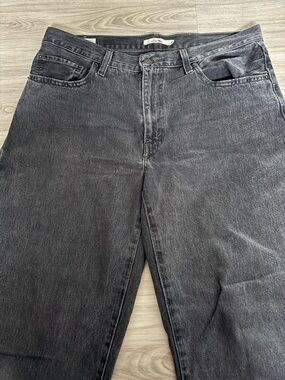 Levi's Women's Washed Charcoal Flare Jeans